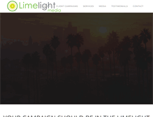 Tablet Screenshot of limelightmedia.net